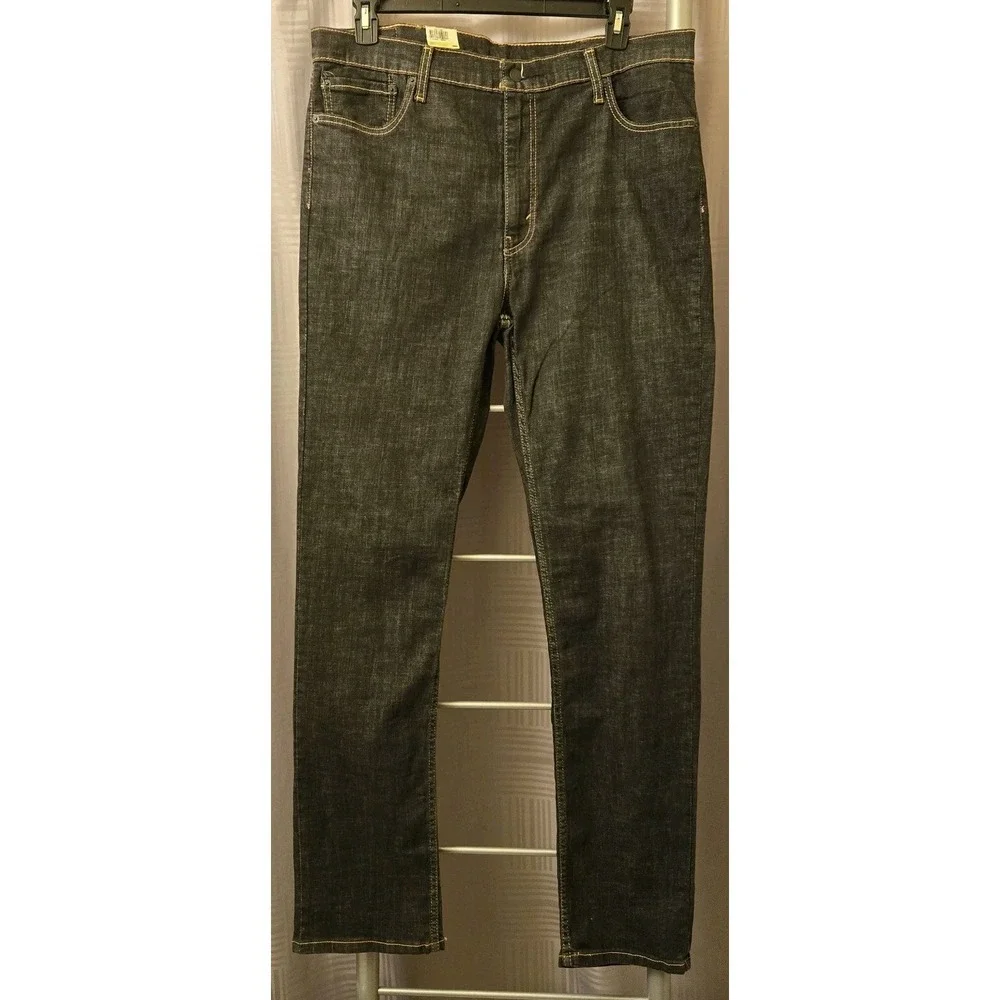 Levis‎ Mens Flex 511 Slim Jeans 40x34 Charcoal Wash Stretch Denim NWT